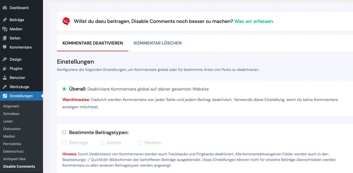 kommentarfunktion-wordpress-deaktivieren-05-inspiras-webagentur